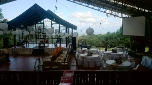 An overlooking Part of the resto which is also nice event venue